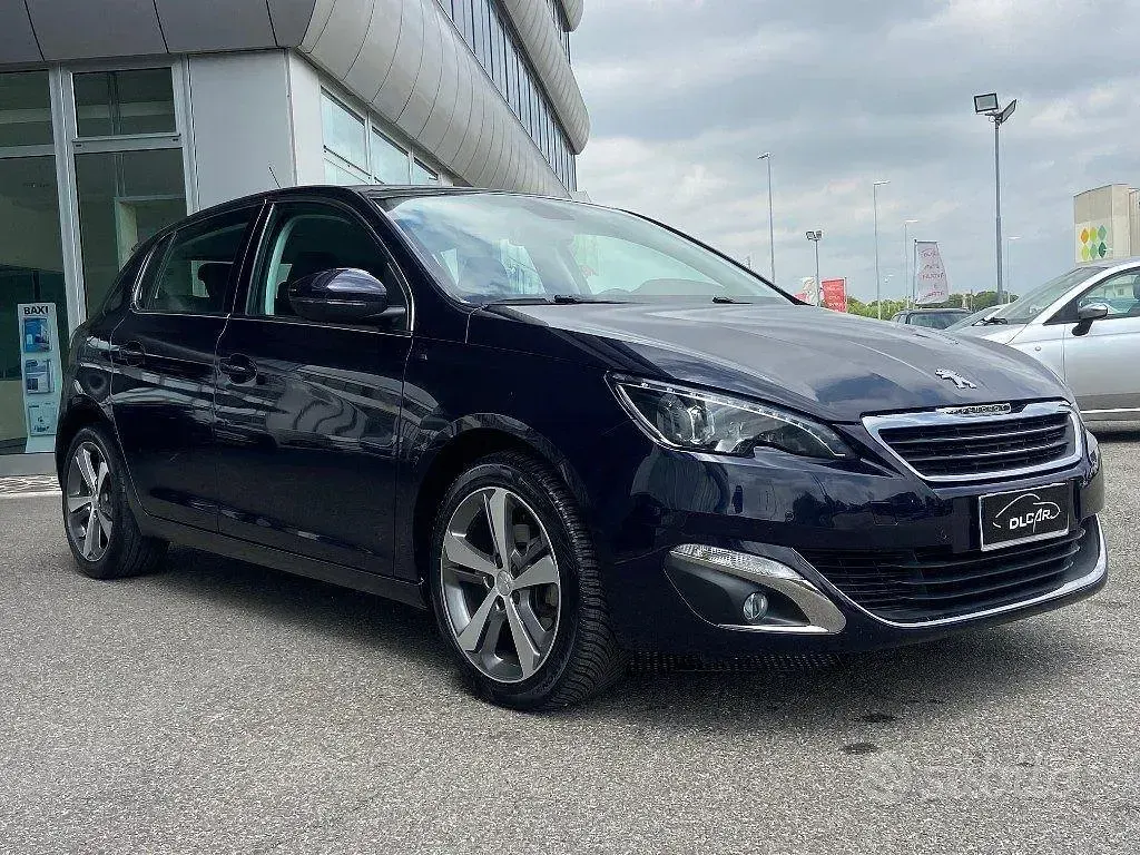 Usata Peugeot 308 Allure 120 CV (88 kW) 2016 Bluazzurro Berlina