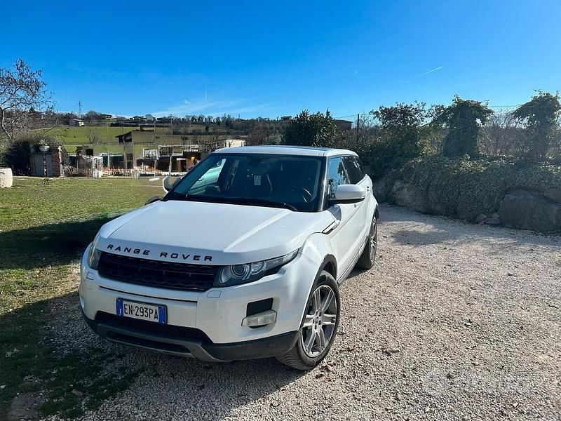 Usata Land Rover Range Rover evoque 2012 Bianco SUV