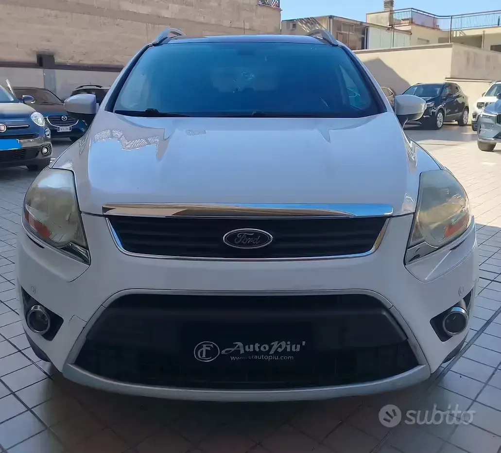 Usata Ford Kuga Titanium 136 CV (100 kW) 2009 Bianco SUV