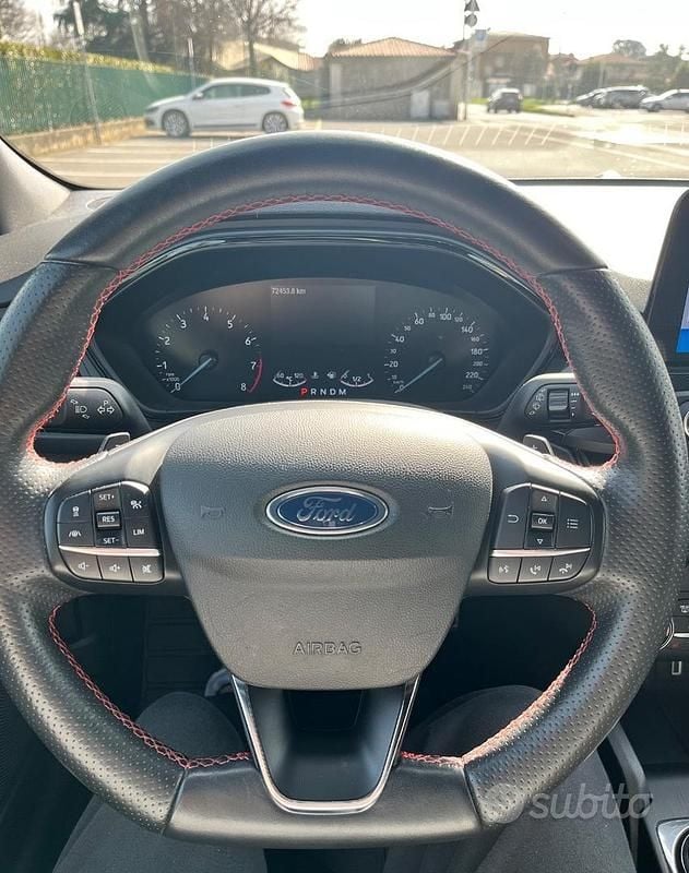 Usata Ford Focus ST-Line 125 CV (91 kW) 2019 Bianco Berlina