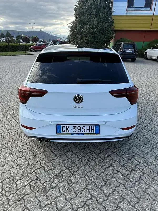 Usata VW Polo GTI 207 CV (152 kW) 2022 Bianco Utilitaria