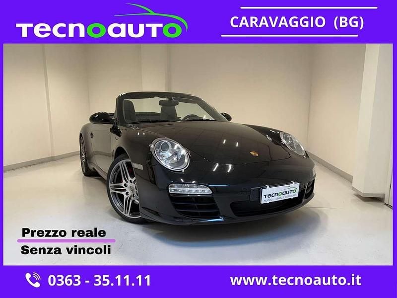 Nero Usata 2008 Porsche 911 Carrera S Cabriolet Cabrio | 62.000 € (Buon prezzo) - Immagine 1/4