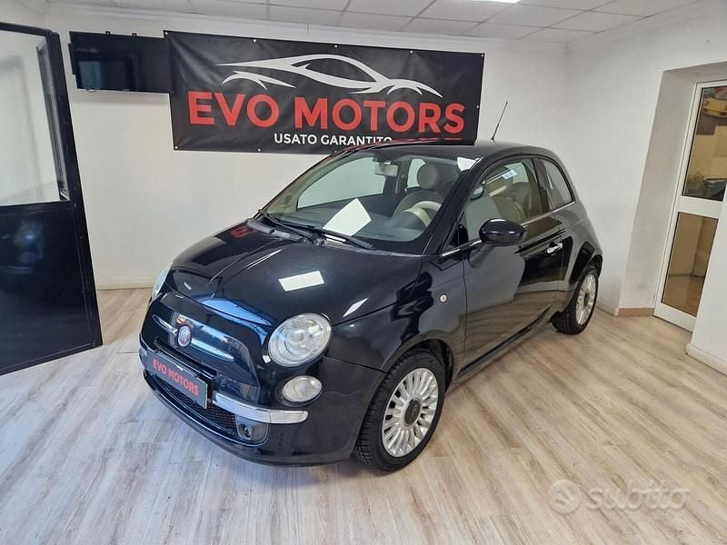Usata Fiat 500 Lounge 69 CV (50 kW) 2010 Nero Berlina