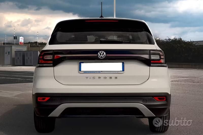 Usata VW T-Cross Style 95 CV (69 kW) 2019 Bianco SUV
