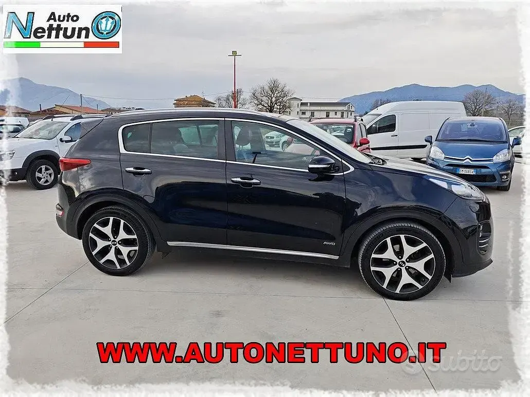 Usata Kia Sportage GT-Line 185 CV (136 kW) 2016 Nero SUV