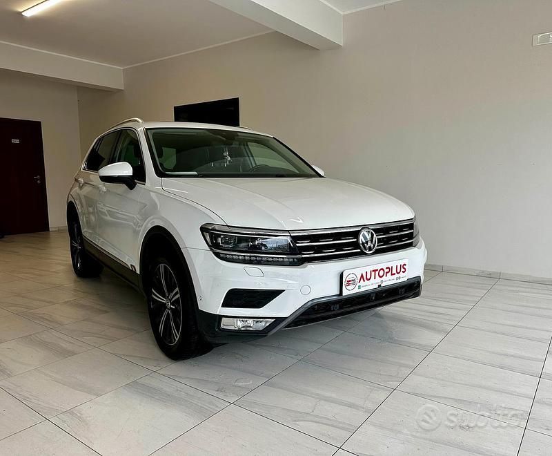 Usata VW Tiguan Executive 150 CV (110 kW) 2016 Bianco SUV