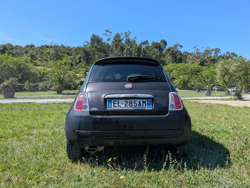 Usata Fiat 500 69 CV (50 kW) 2012 Nero Utilitaria