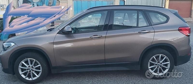Usata BMW X1 Advantage 150 CV (110 kW) 2019 Marrone SUV