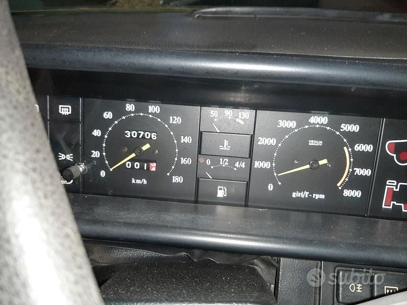 Usata Fiat Ritmo S 85 CV (62 kW) 1991 Marrone Cabrio