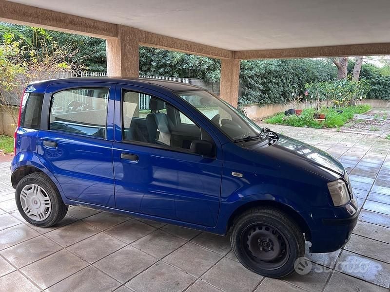 Usata Fiat Panda 77 CV (56 kW) 2008 Blu Utilitaria