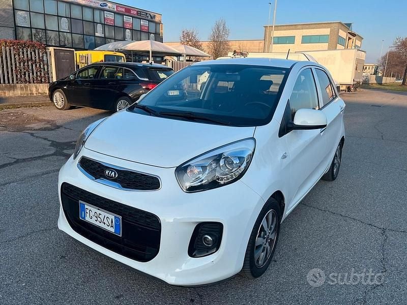 Usata Kia Picanto 67 CV (49 kW) 2017 Bianco Utilitaria