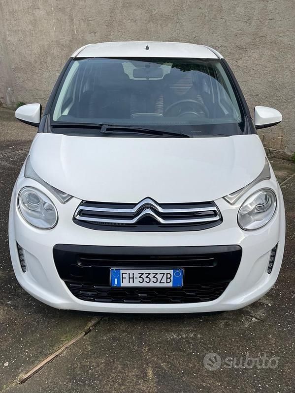 Bianco Usata 2017 Citroën C1 Shine Due volumi | 6000 € (Buon prezzo) - Immagine 1/4