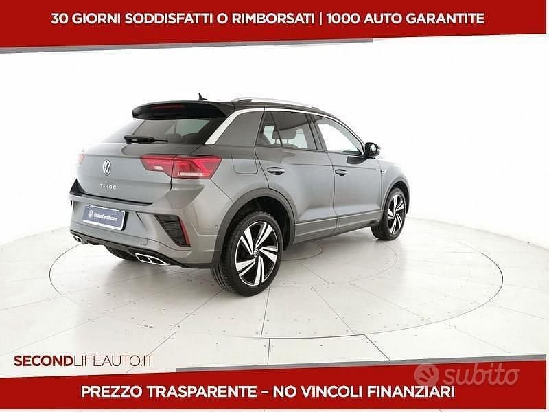 Usata VW T-Roc R-line 150 CV (110 kW) 2024 Grigio SUV
