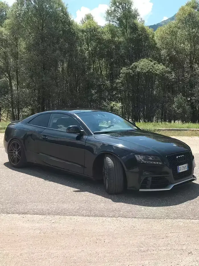Usata Audi A5 S-Line 180 CV (132 kW) 2008 Nero Coupé