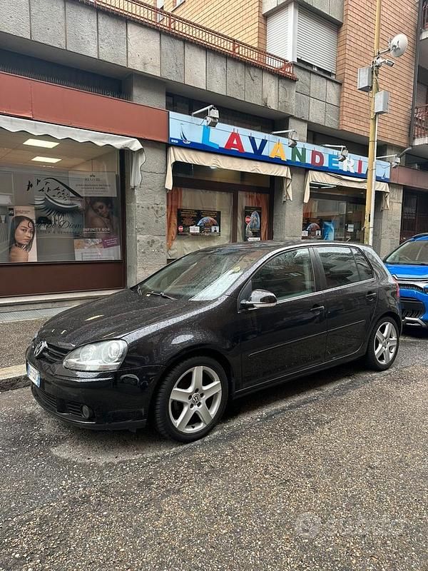 Usata VW Golf V 115 CV (84 kW) 2007 Nero Berlina