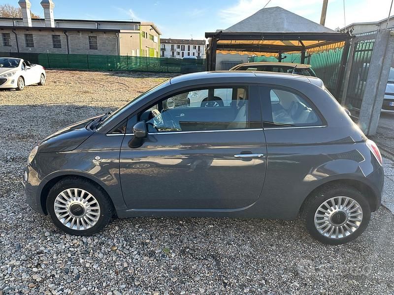 Usata Fiat 500 Lounge 70 CV (51 kW) 2011 Grigio Utilitaria