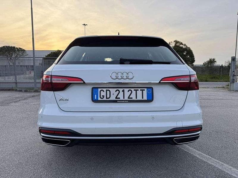 Usata Audi A4 Advanced Plus 136 CV (100 kW) 2021 Bianco Station wagon