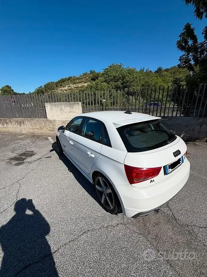 Usata Audi A1 95 CV (69 kW) 2017 Bianco Utilitaria