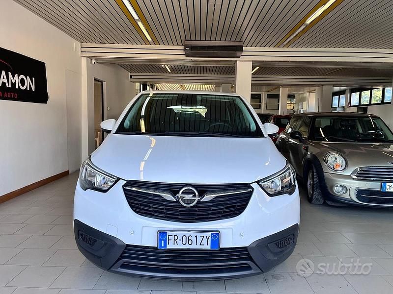 Usata Opel Crossland X Innovation 83 CV (61 kW) 2018 Bianco SUV