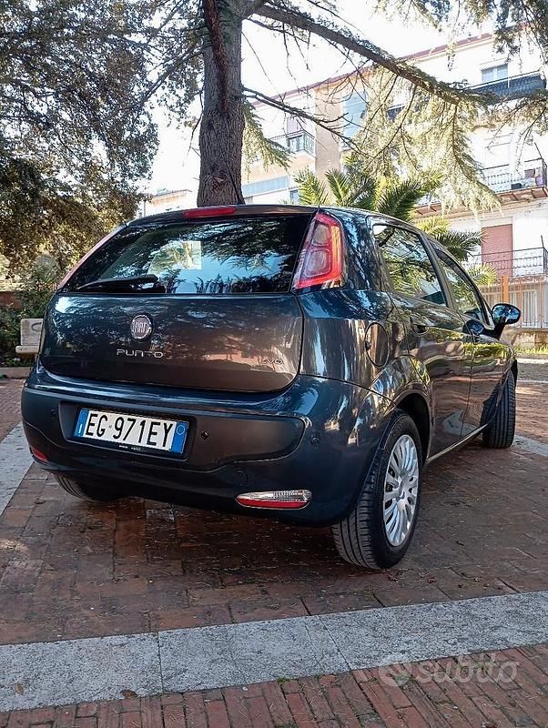 Usata Fiat Punto Evo 75 CV (55 kW) 2012 Grigio Utilitaria