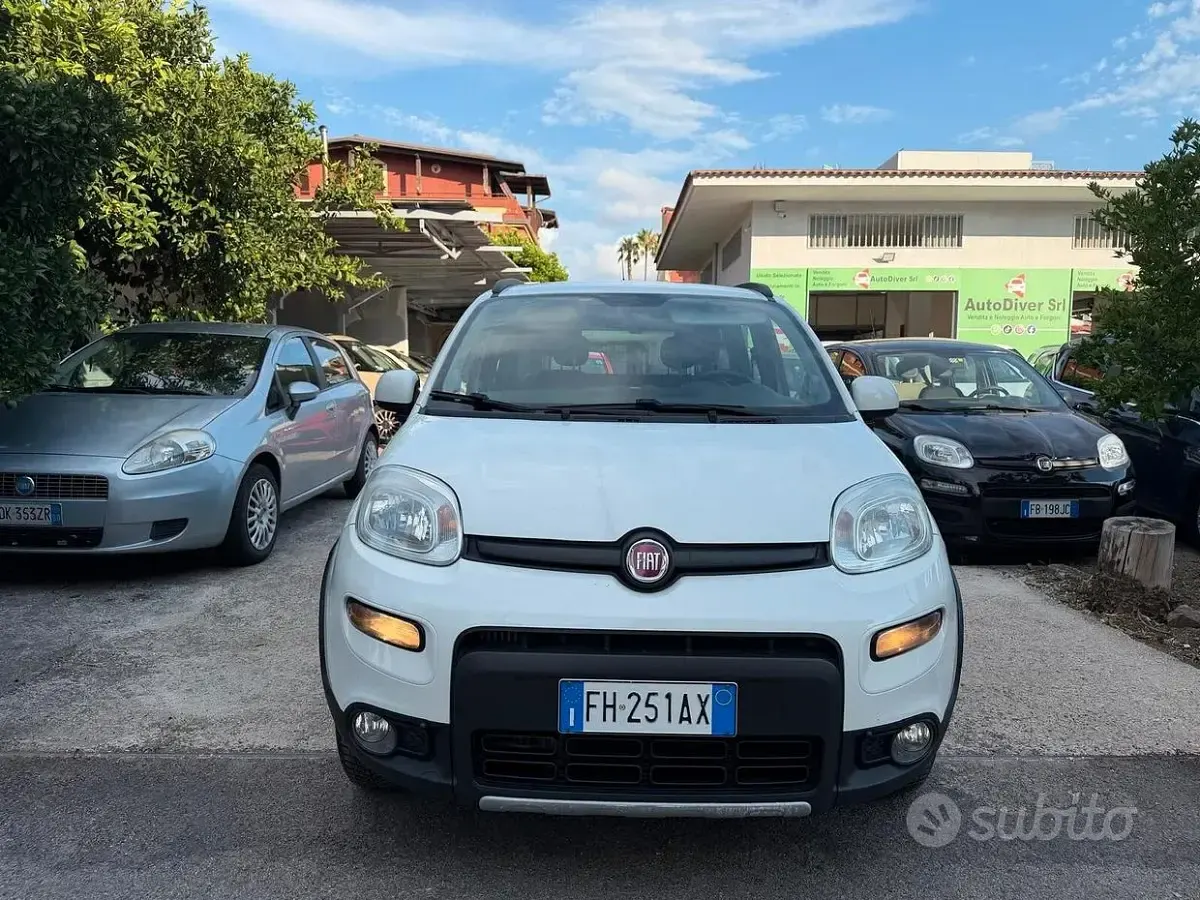 Usata Fiat Panda 4x4 S 95 CV (69 kW) 2017 Bianco Utilitaria
