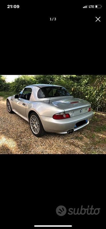 Usata BMW Z3 170 CV (125 kW) 2001 Grigio Cabrio