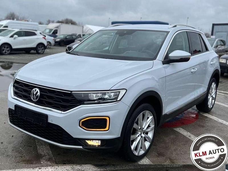Usata VW T-Roc R-line 150 CV (110 kW) 2020 Bianco SUV