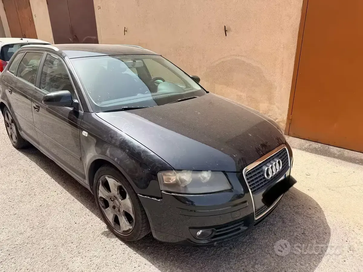 Usata Audi A3 140 CV (102 kW) 2006 Nero Utilitaria