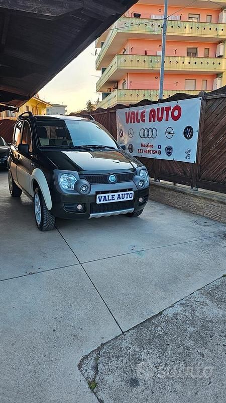 Usata Fiat Panda Cross Cross 69 CV (50 kW) 2007 Verde Utilitaria