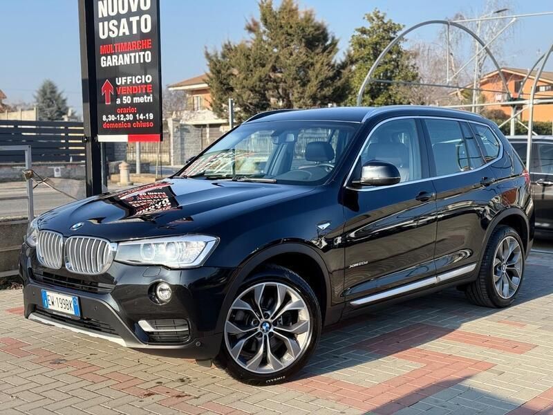 Usata BMW X3 xLine 190 CV (139 kW) 2014 Nero SUV