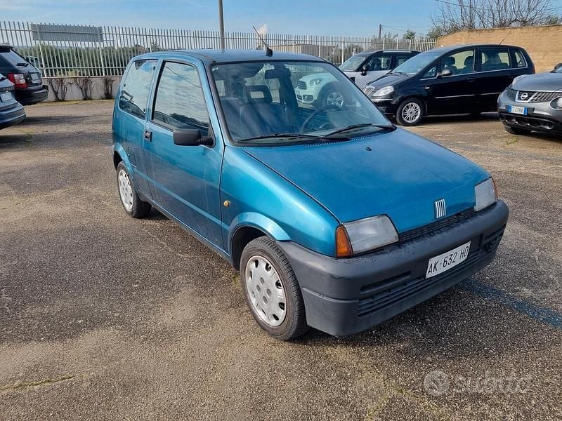 Usata Fiat Cinquecento 39 CV (28 kW) 1997 Blu Utilitaria