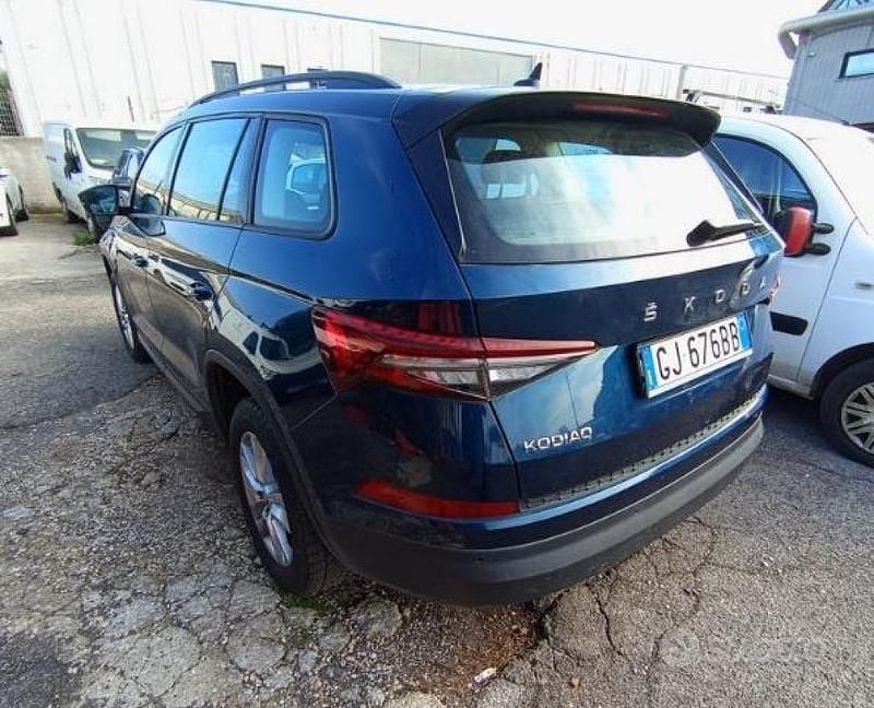 Usata Skoda Kodiaq Ambition 150 CV (110 kW) 2022 Blu/azzurro SUV