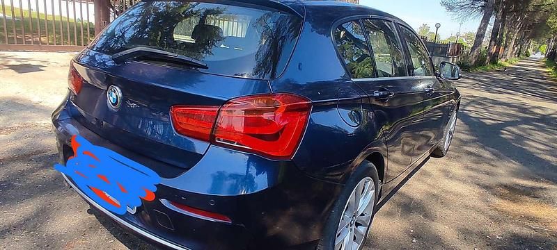 Usado BMW 116 116 HP (85 kW) 2015 Azul Citadino