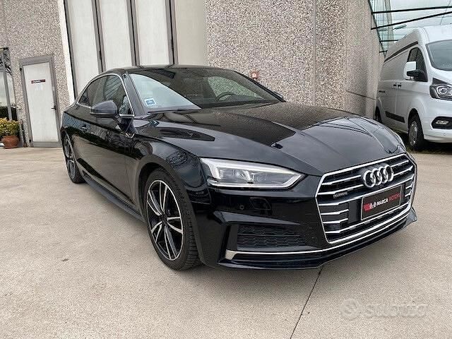 Usata Audi A5 S-Line 218 CV (160 kW) 2018 Nero Coupé