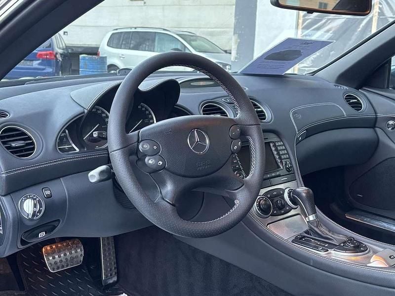 Usata Mercedes SL350 272 CV (200 kW) 2007 Grigio Cabrio