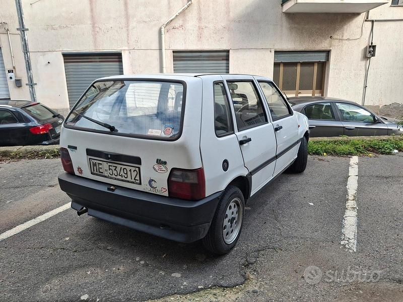 Usata Fiat Uno 1990 Bianco Utilitaria