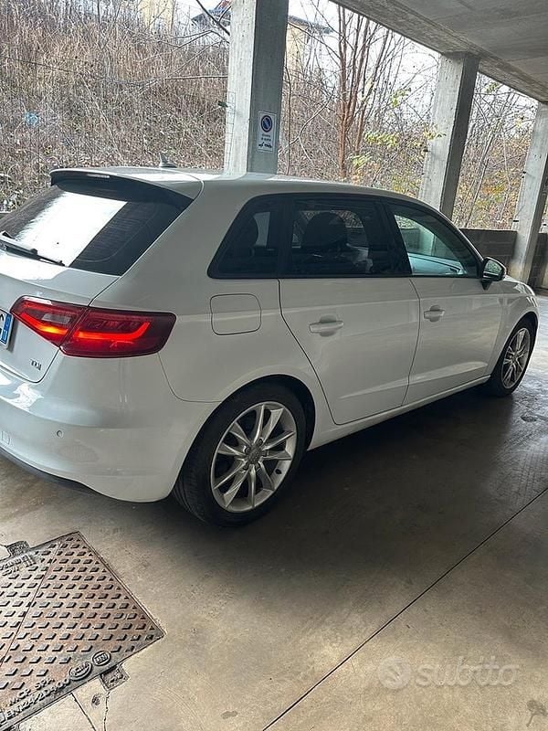 Usata Audi A3 150 CV (110 kW) 2014 Bianco Berlina