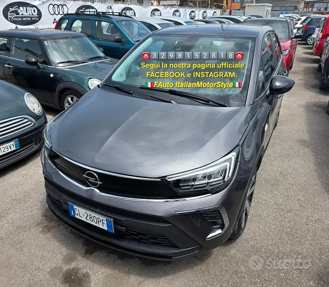 Gebraucht Opel Crossland X Edition 83 PS (61 kW) 2022 Grau SUV