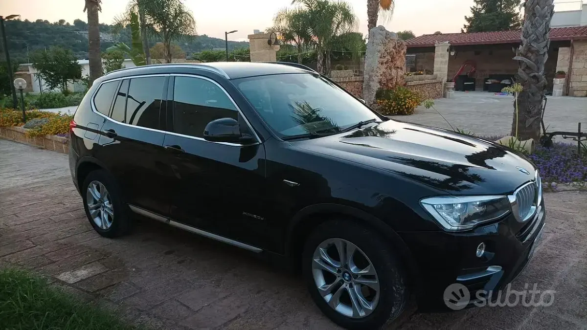 Usata BMW X3 190 CV (139 kW) 2015 Nero SUV