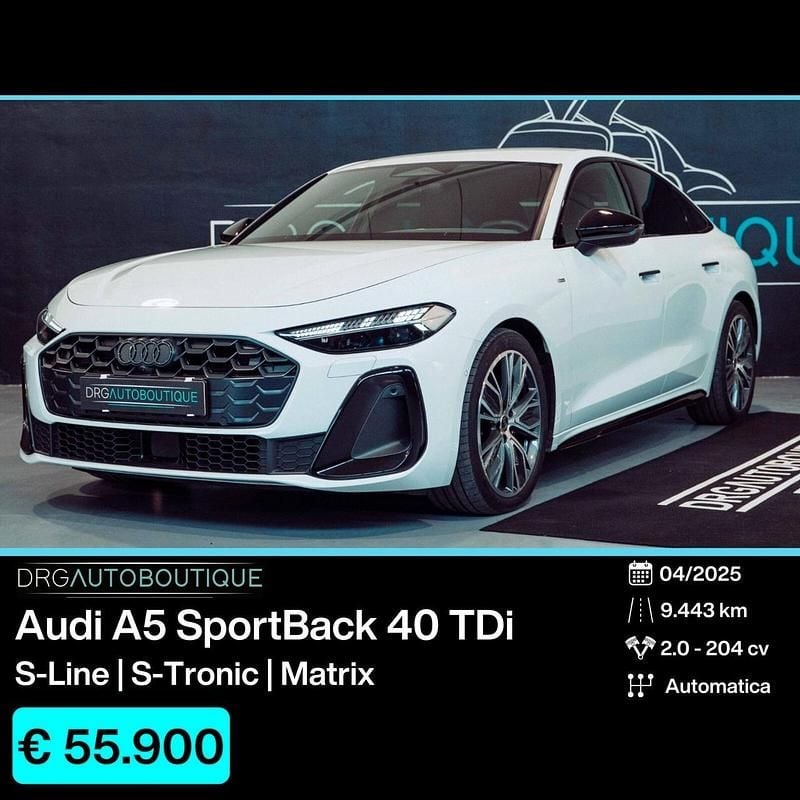 Usata Audi A5 S-Line 204 CV (150 kW) 2025 Bianco Berlina