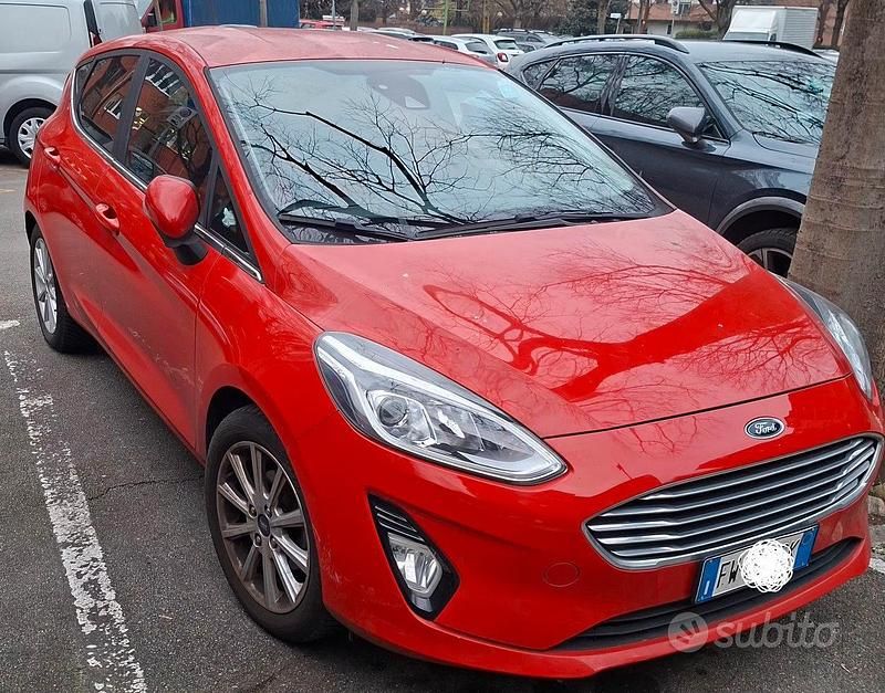 Usata Ford Fiesta 2019 Rosso Berlina