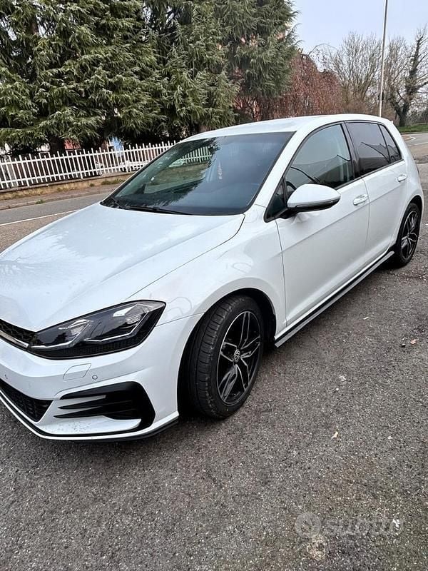 Usata VW Golf VII 115 CV (84 kW) 2017 Bianco Berlina