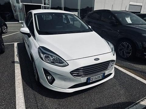 Usata Ford Fiesta Titanium 75 CV (55 kW) 2021 Bianco Utilitaria