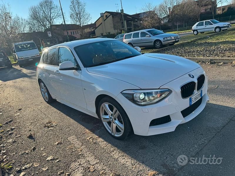 Usata BMW 120 M Sport 184 CV (135 kW) 2015 Bianco Utilitaria
