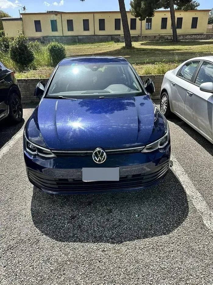 Usata VW Golf VIII 110 CV (80 kW) 2021 Blu Berlina