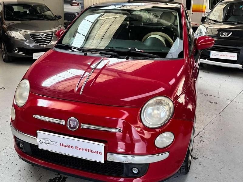 Usata Fiat 500 Pop 101 CV (74 kW) 2008 Rosso Utilitaria