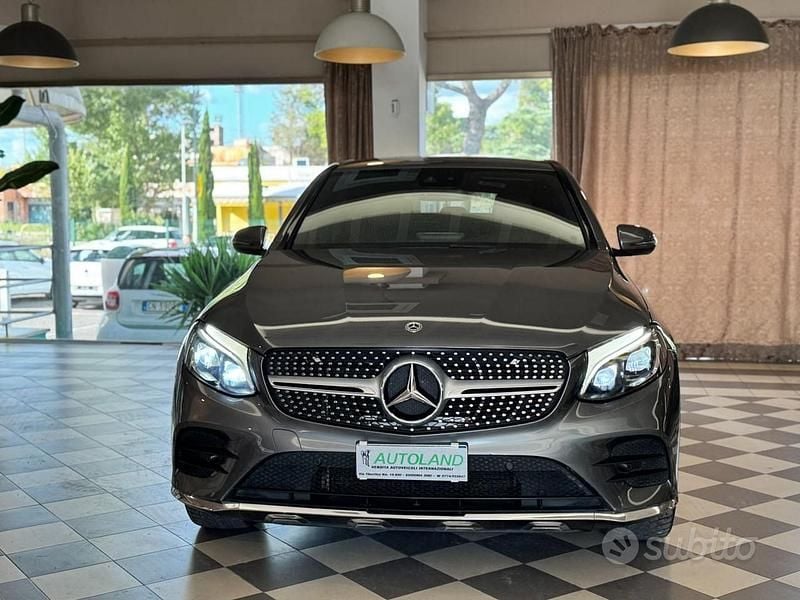 Usata Mercedes GLC220 Premium 170 CV (125 kW) 2017 Grigio Coupé