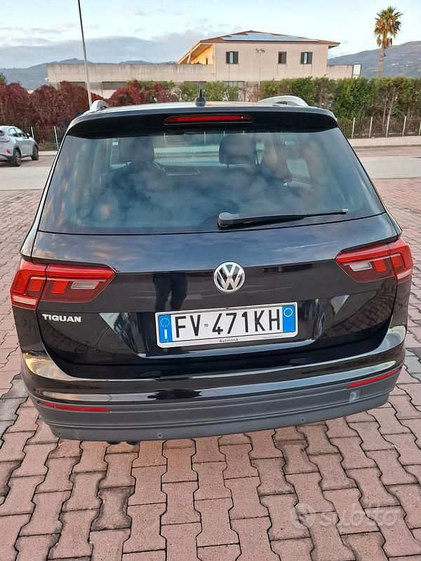 Usata VW Tiguan Business 116 CV (85 kW) 2019 Nero SUV