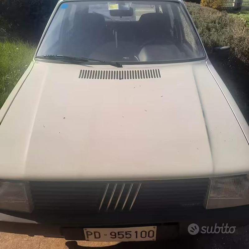 Usata Fiat Uno 1986 Bianco Utilitaria