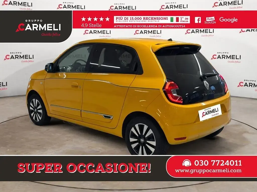 Begagnad Renault Twingo Techno 60 kW (82 HK) 2022 Gul Halvkombi